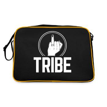 Tribe Douche nuptiale Bachelorette - Sac Retro - noir/or - Dos