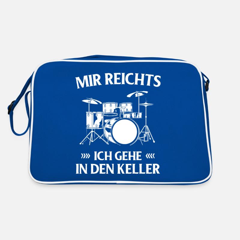 Drums Drums Drumstick Drummer Music Band Rock Retro Bag