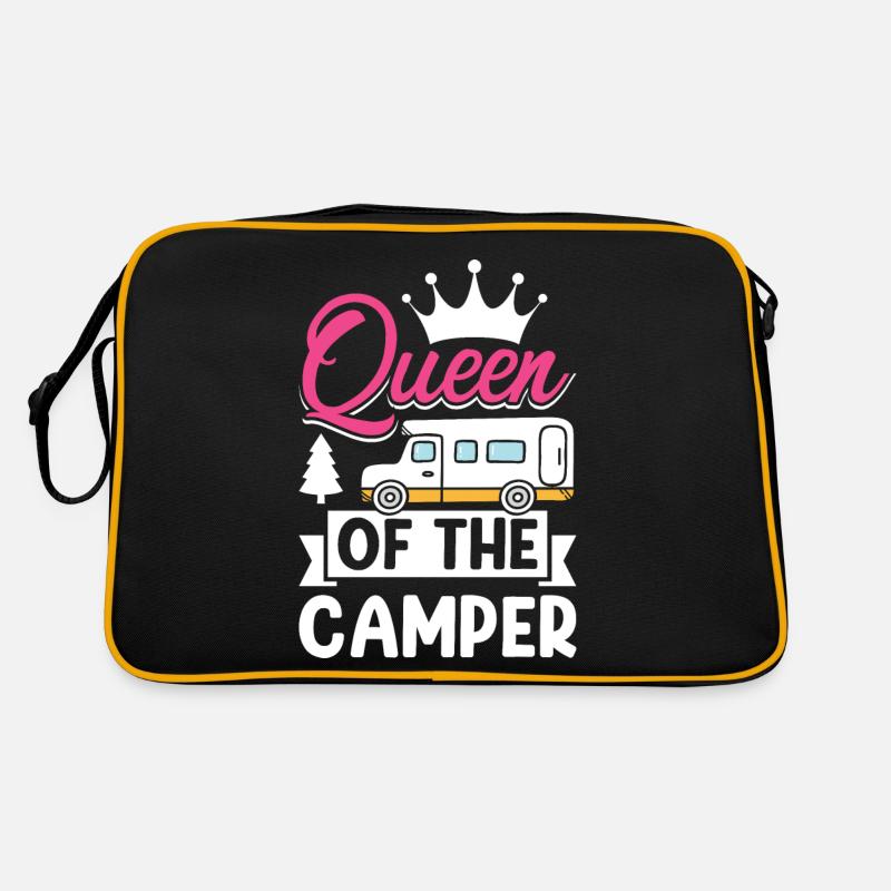 Camper Mom Drôle de Camping Reine du Camping-car Sac Retro