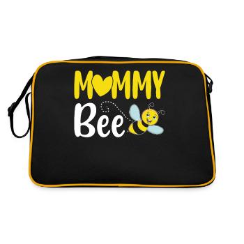 Apiculteur Apiculteur Maman Abeille Maman - Sac Retro - noir/or - Dos