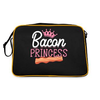 Bacon Princesse Bacon Girl - Sac Retro - noir/or - Dos