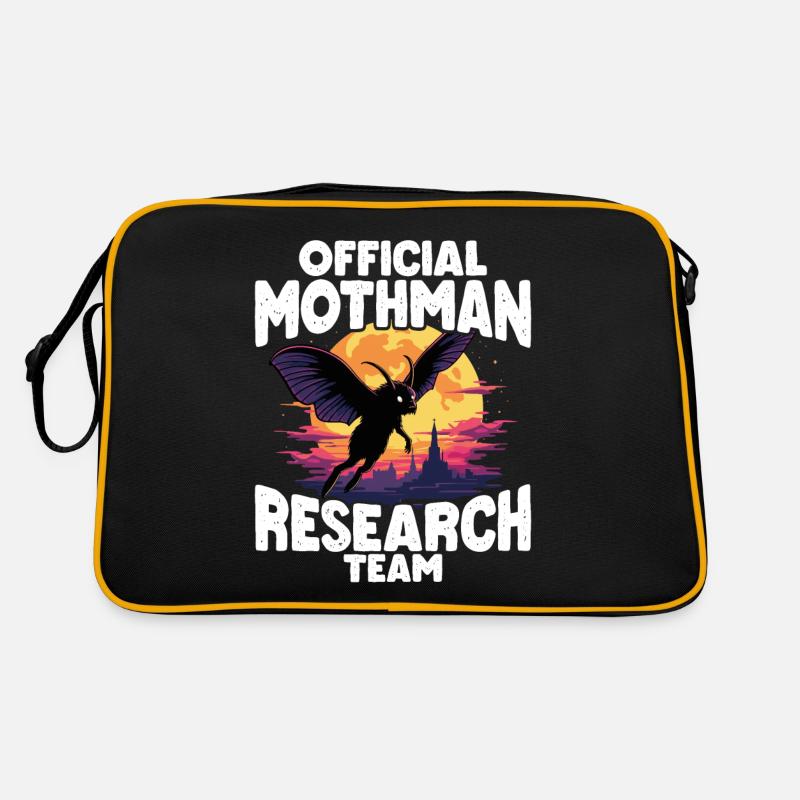 Official Mothman research Team Cryptid Retro Bag