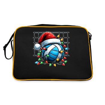 Jokgu Korean Sports Jok Gu Santa Hat Xm - Sac Retro - noir/or - Dos