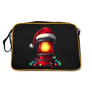 Ambulance Driver Red Siren Light Paramedic - Retro Bag - black/gold - Back