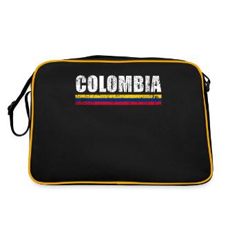 Colombie Colombie Medellín Vacances Bogota Cali - Sac Retro - noir/or - Dos
