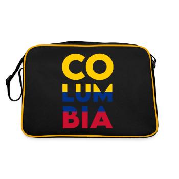Colombie Colombie Medellín Vacances Bogota Cali - Sac Retro - noir/or - Dos