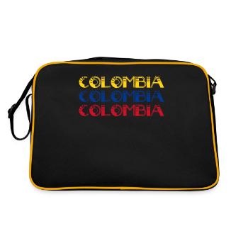 Colombie Colombie Medellín Vacances Bogota Cali - Sac Retro - noir/or - Dos