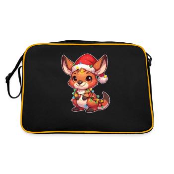 Chapeau de Noël Noël Fées Wallaby - Sac Retro - noir/or - Dos