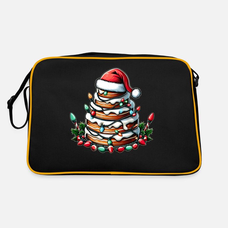 Cake Decoration Cake Decorator Santa Hat Retro Bag