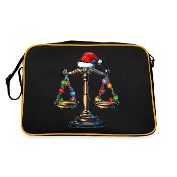 Libra of Justice Future Lawyer Lawyer - Retro Bag - black/gold - Back