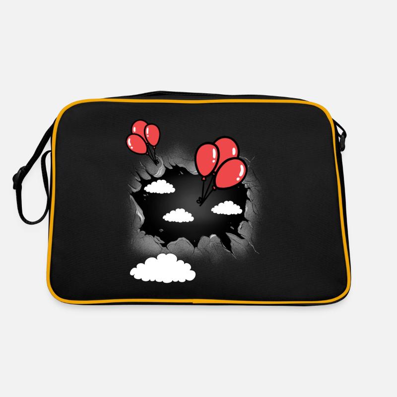 Balloon Celestial Sky Balloons Retro Bag