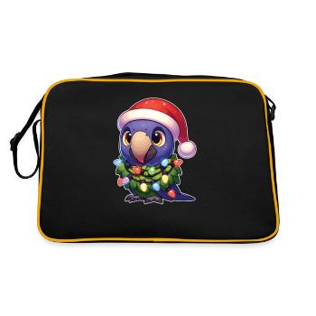 Chapeau de Noël Fées de Noël - Sac Retro - noir/or - Dos