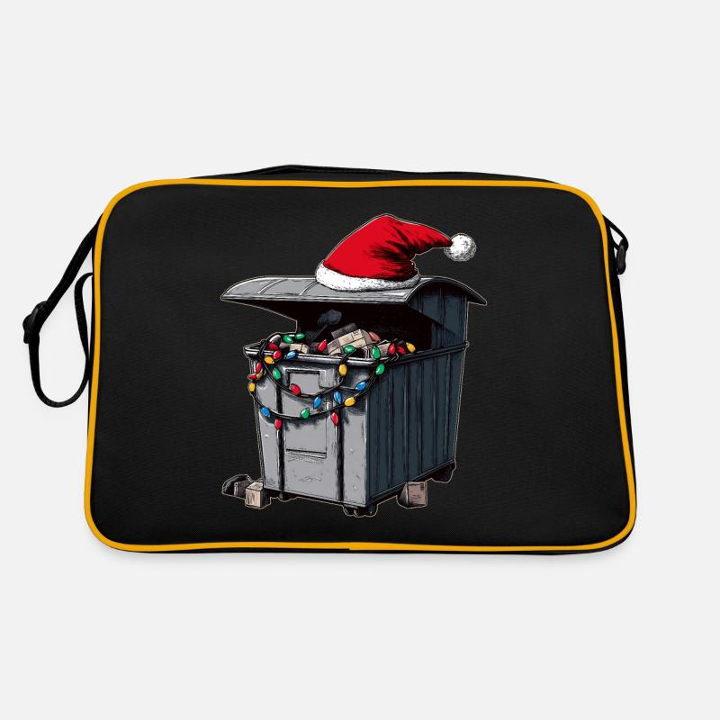 Dumpster Diving Mülltaucher Trash Picker Retro Tasche