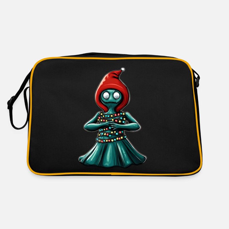 Flatwoods Monster Kryptide Kryptozoologie Retro Tasche