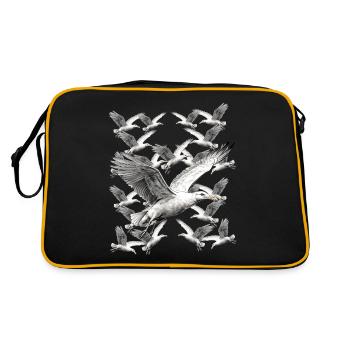 Seagull Seagulls Maritime - Retro Bag - black/gold - Back