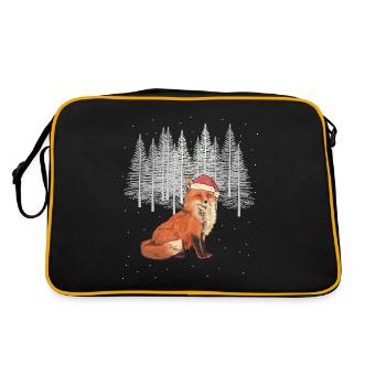 Saint-Nicolas Renards Noël - Sac Retro - noir/or - Dos