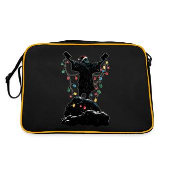 Moses Santa Hat Xmas - Retro Bag - black/gold - Back