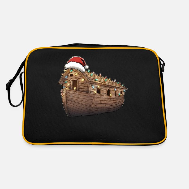 Arche de Noé Chapeau de Noël Noël Sac Retro