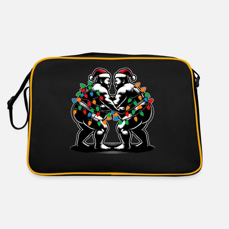 Sumo-Ringen Japanischer Sumo-Ringer Retro Tasche