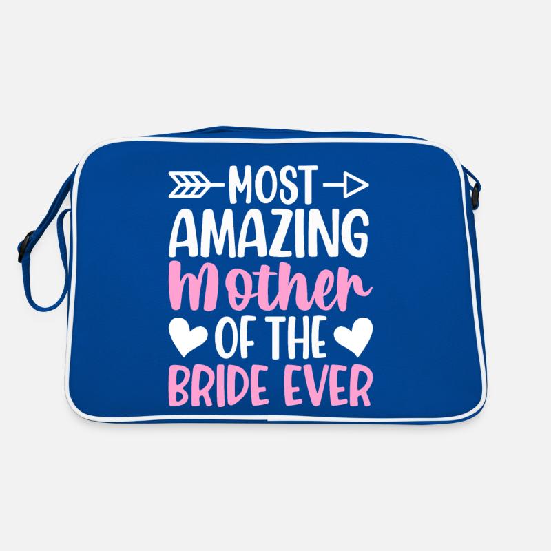 Bridal Party Mutter der Braut Mom Amazing Mutter d Retro Tasche