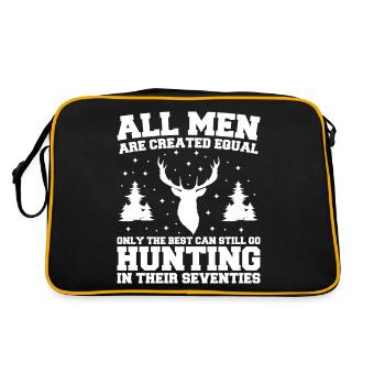 The best can still go hunting in their seventies - Sac Retro - noir/or - Dos