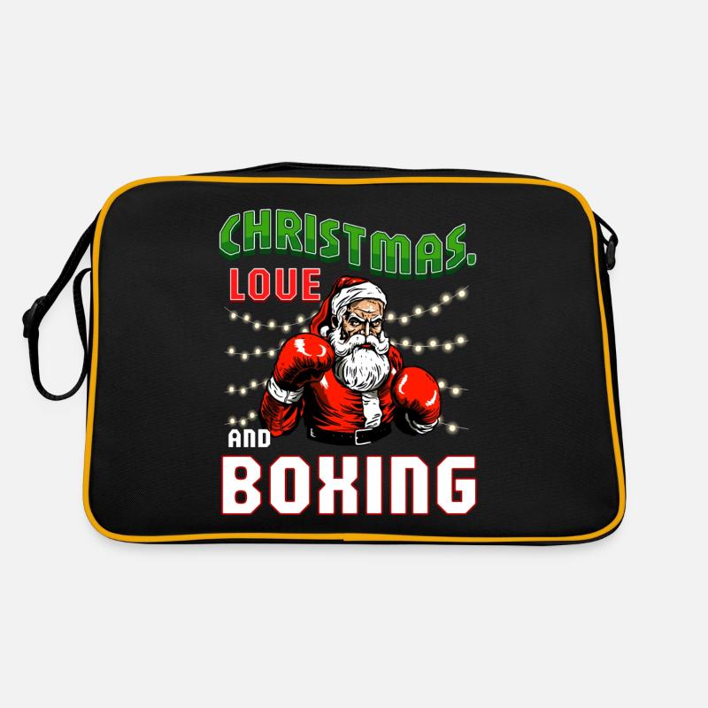 Amour de Noël Boxer Boxer Cadeau de Noël Sac Retro
