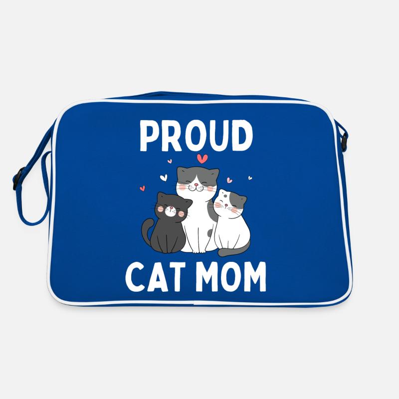 Fière maman chat : des chatons drôles pour Sac Retro