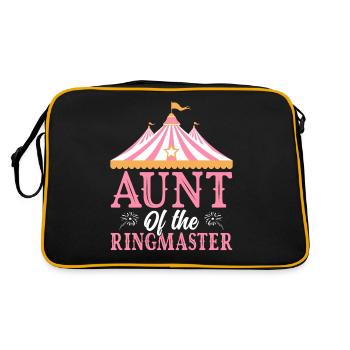 Aunt of the Ringmaster Circus Party Carnival - Retro Bag - black/gold - Back