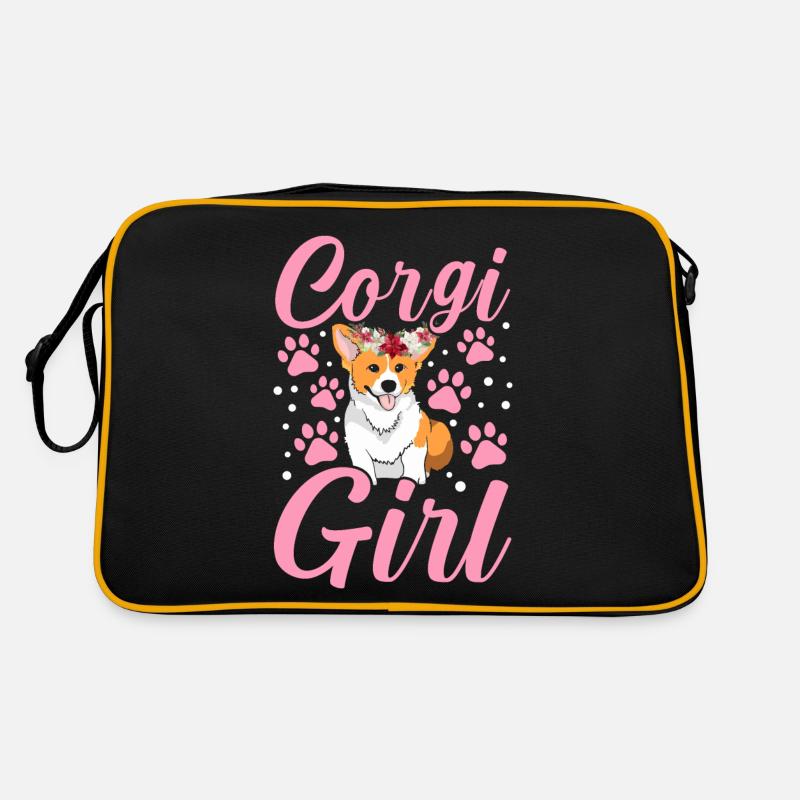 Fille Corgi Sac Retro