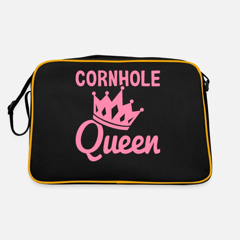 Cornhole Queen Cornhole Maman Trou de maïs Sac Retro