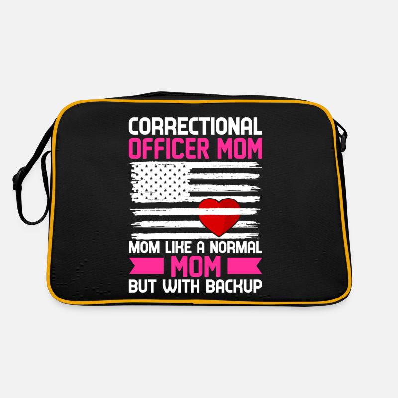 Une mère d’agent correctionnel mais avec du soutien Sac Retro