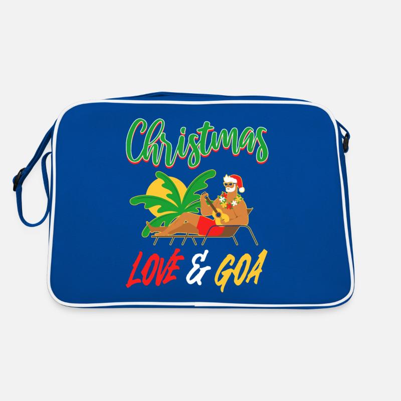 Christmas Disco, Rave, Techno, House, Goa, Party Retro Bag