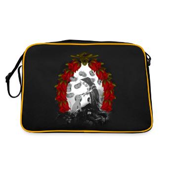 Fairy Tale Fairy Tale Character Ghost Halloween Cats Cat - Retro Bag - black/gold - Back