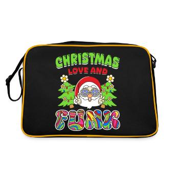 Noël, l’amour et le funk – Musique groove festive - Sac Retro - noir/or - Dos