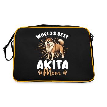 Akita Groovy Akita Mom - Retro Bag - black/gold - Back