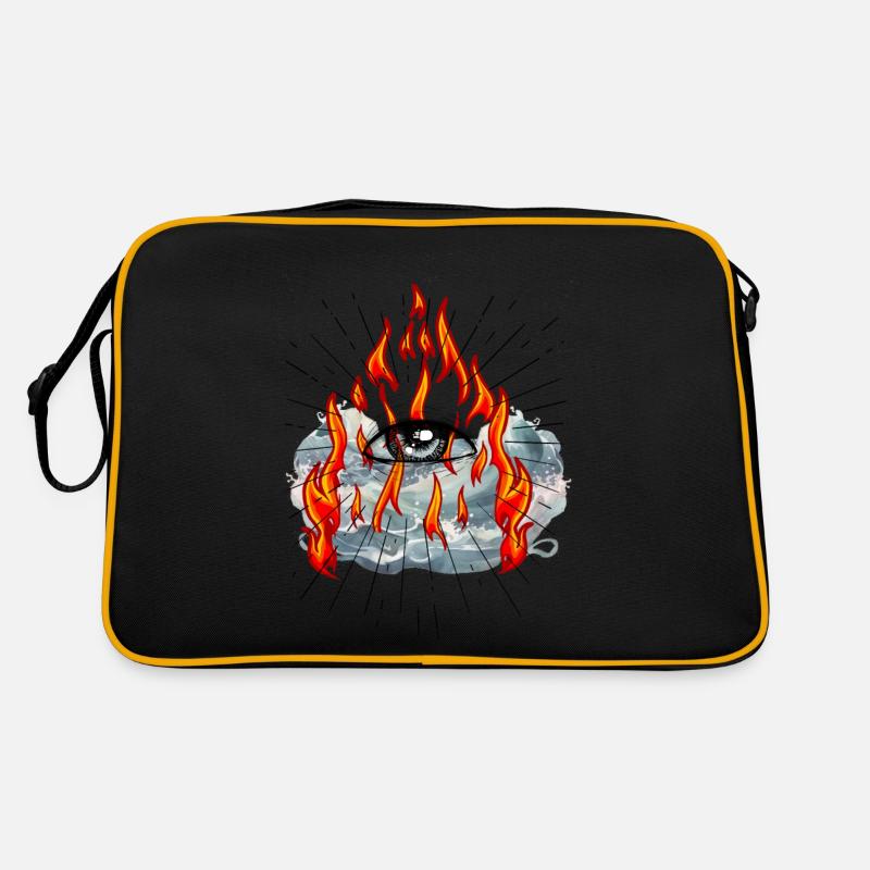 Dieu, Feu, Eau, Mer, Spirituel, Jésus Sac Retro