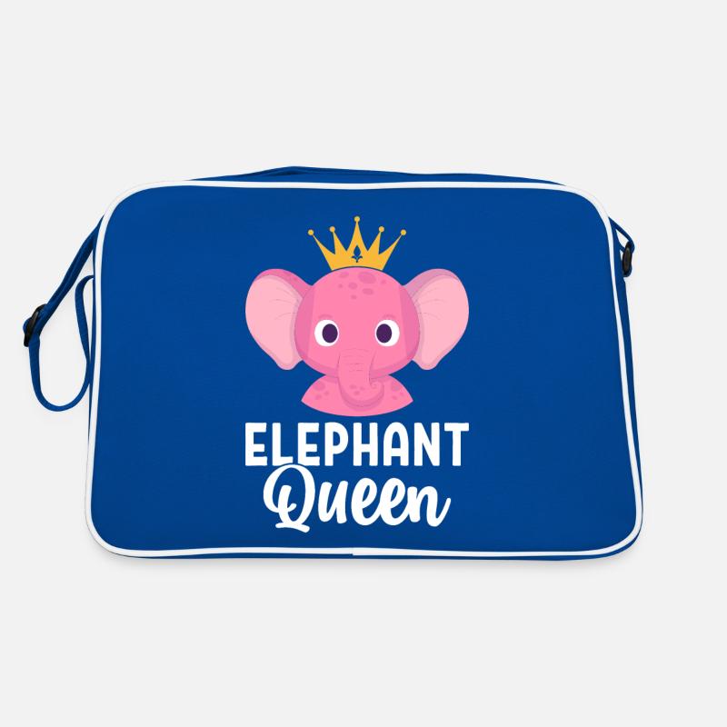 Elephant Queen Elephant Mom Retro Bag