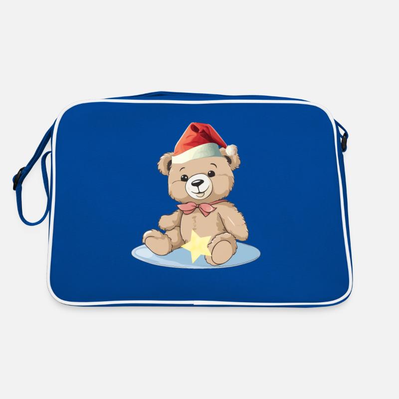 Teddy Teddybär Teddybären Stofftier Kind Kinder Retro Tasche