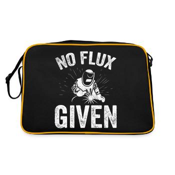 Coole einzigartige Schweißkunst | WIG- und MIG-Schweißgerät Schweißen - Retro Tasche - Schwarz/Gold - Hinten