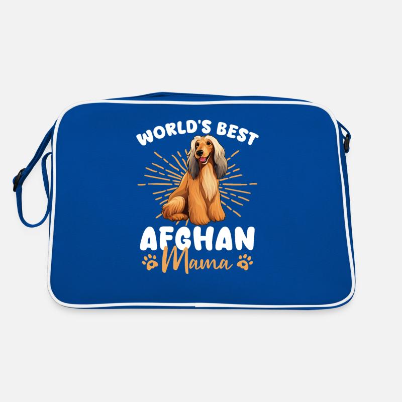 Lévrier afghan maman afghane groovy Sac Retro