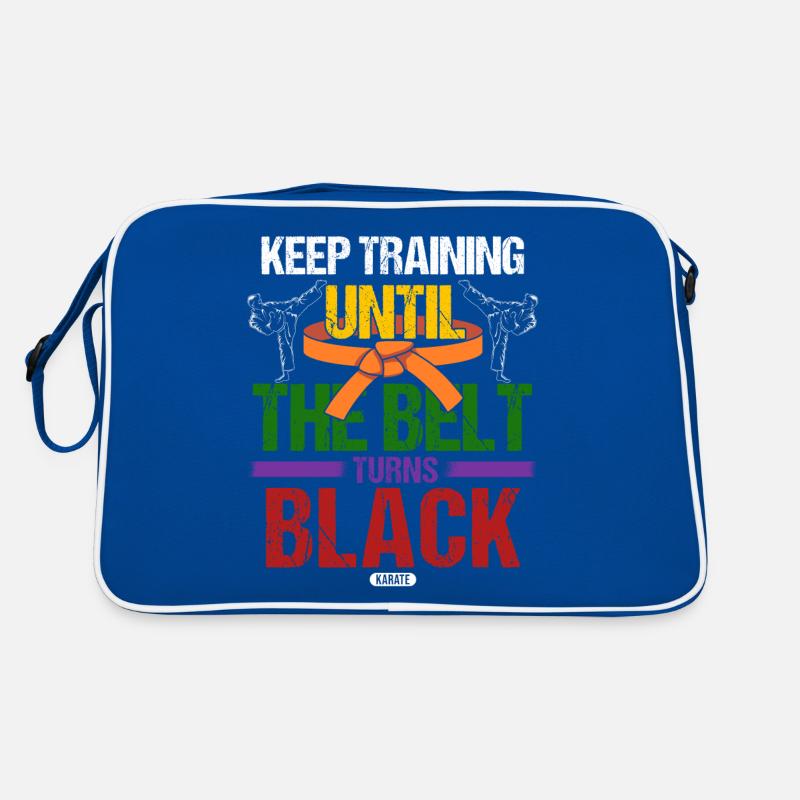 Black Belt: Motivation Martial Art Karate Retro Bag