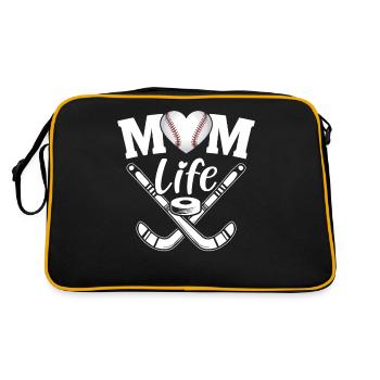 Hockey pour maman - Sac Retro - noir/or - Dos