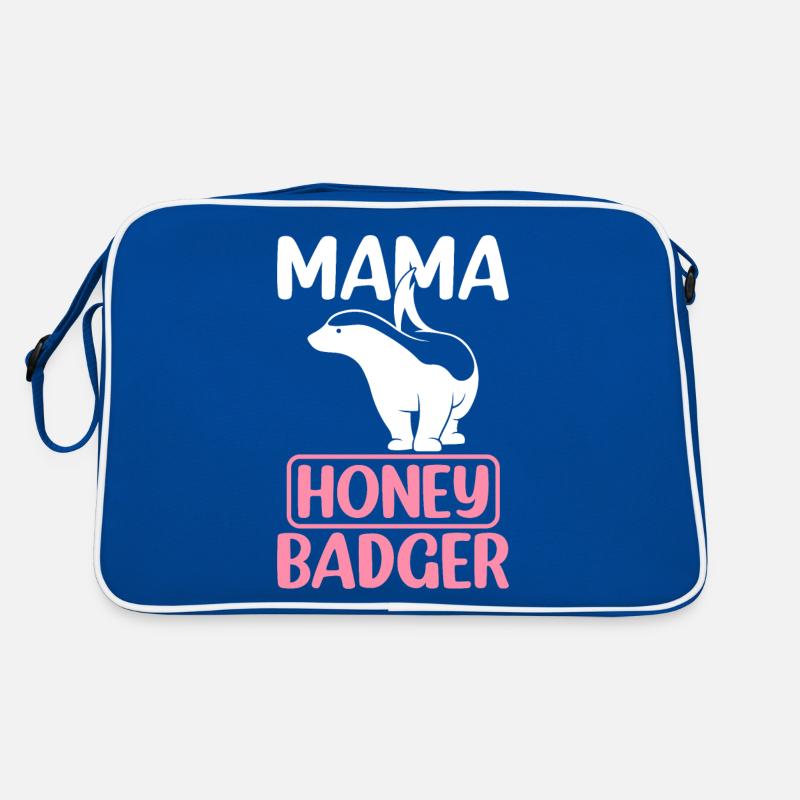 Mama Honigdachs Retro Tasche