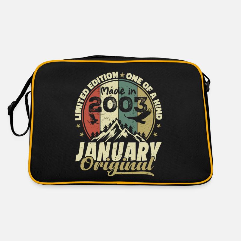 Anniversaire Janvier 2003 - Original Janvier 2003 Sac Retro
