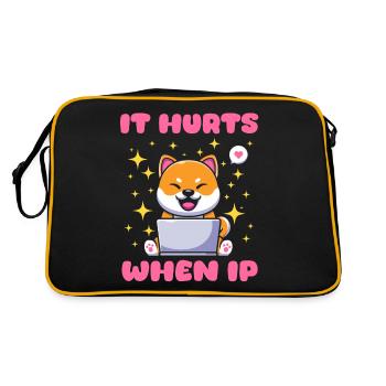 IT Geek, PC Accessories Storage Devices Evolution - Retro Bag - black/gold - Back