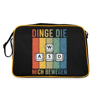 IT, PC Accessories Storage Devices Evolution Computer - Retro Bag - black/gold - Back