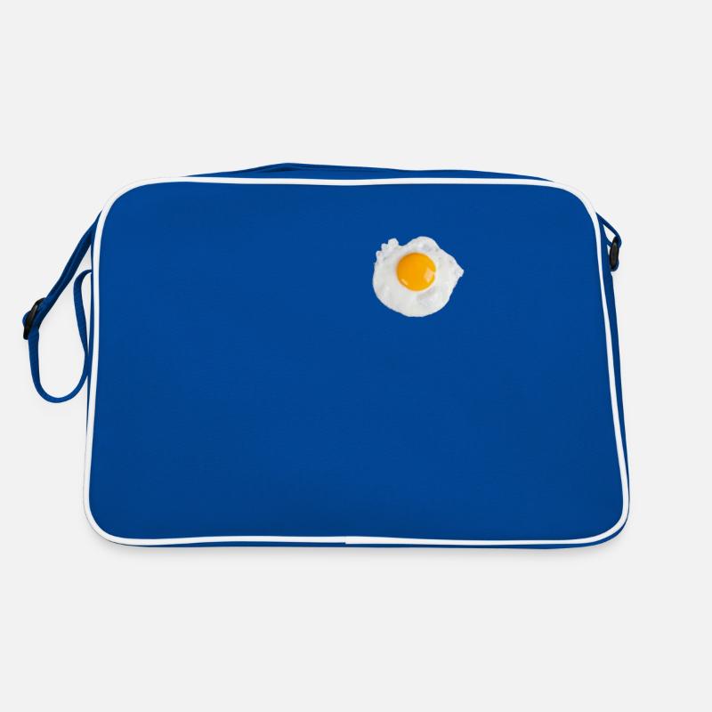 Egg Fried Egg Scrambled Eggs Breakfast Egg for Toast Retro Bag