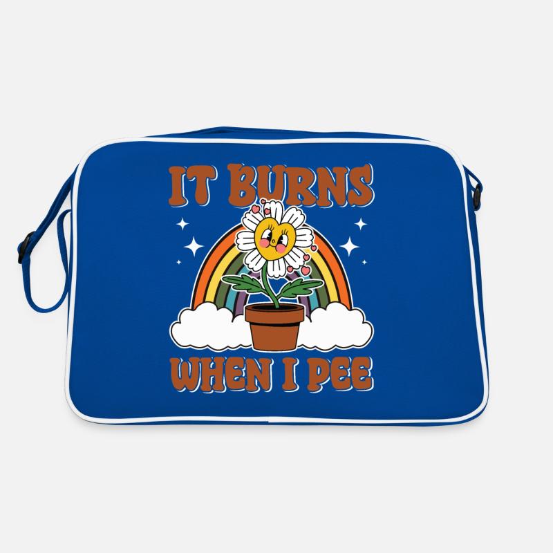 Drôle de dire « Ça brûle quand je fais » ! Sac Retro