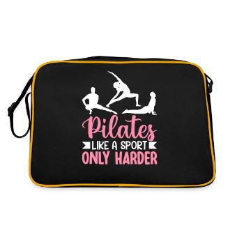 Pilates Sport Professeur de Pilates Plus Exercice de Yoga - Sac Retro - noir/or - Dos