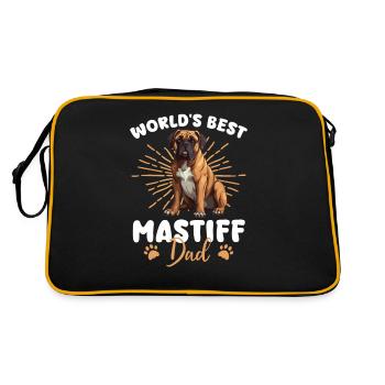 Mastiff Groovy Mastiff Dad - Retro Bag - black/gold - Back